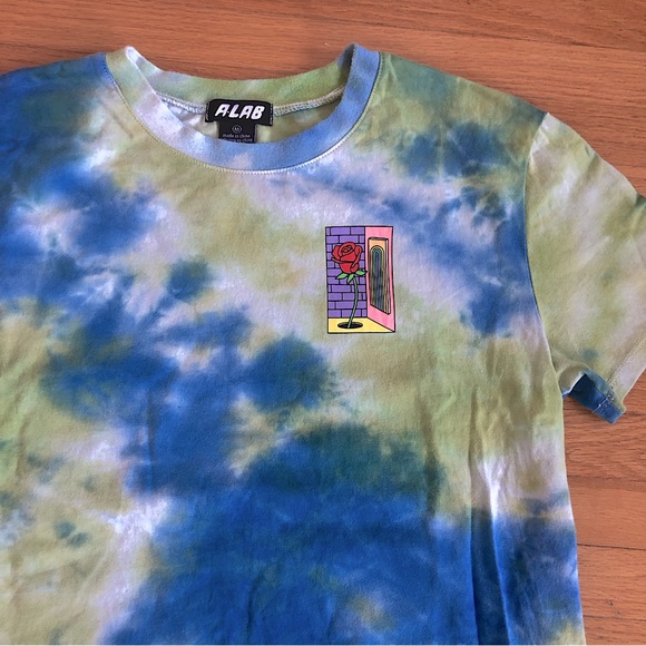 Zumiez ALAB Tie-Dye Graphic Print T-shirt - Picture 6 of 6